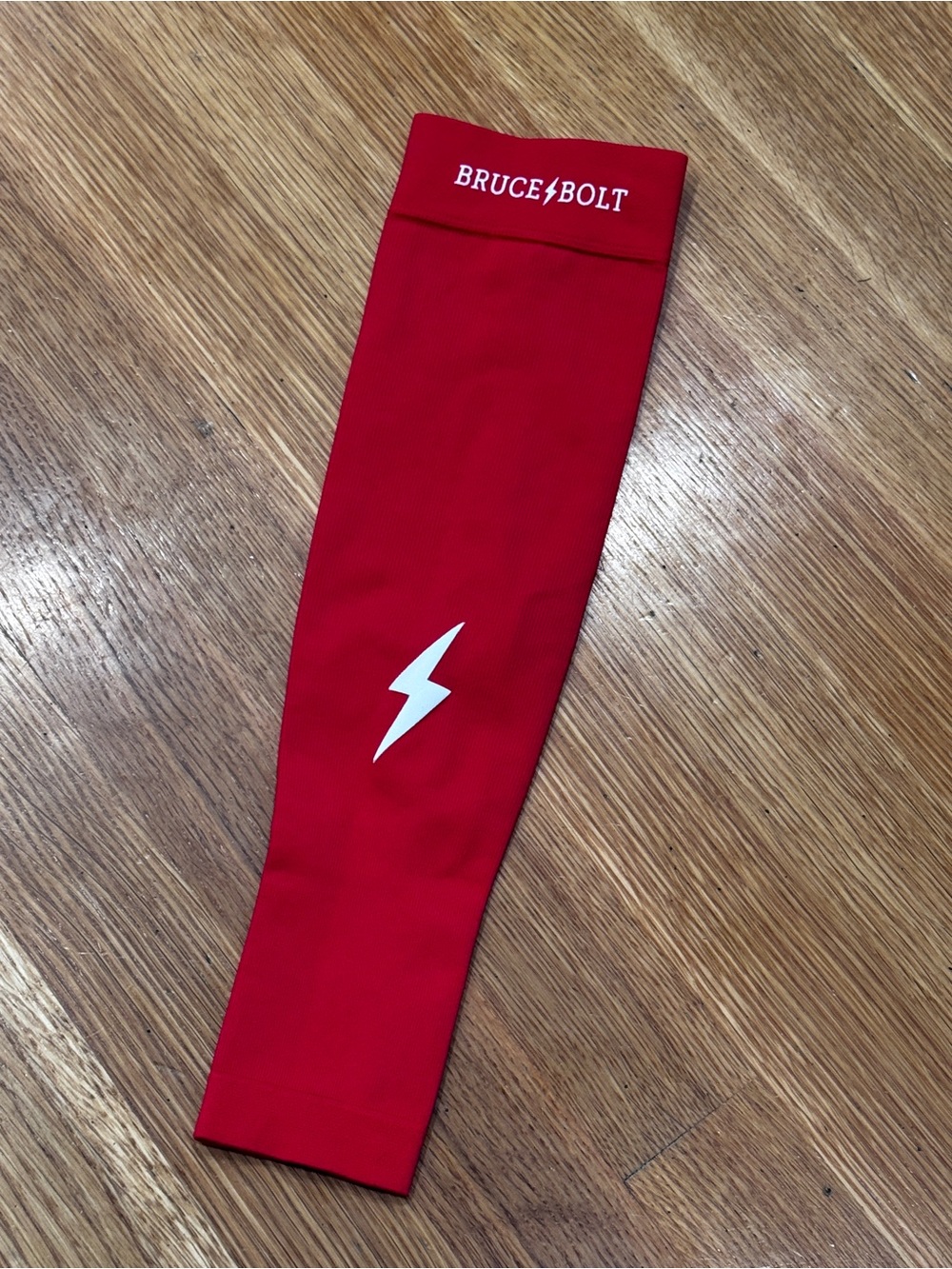 Bruce Bolt Red Compression Sleeve for Men